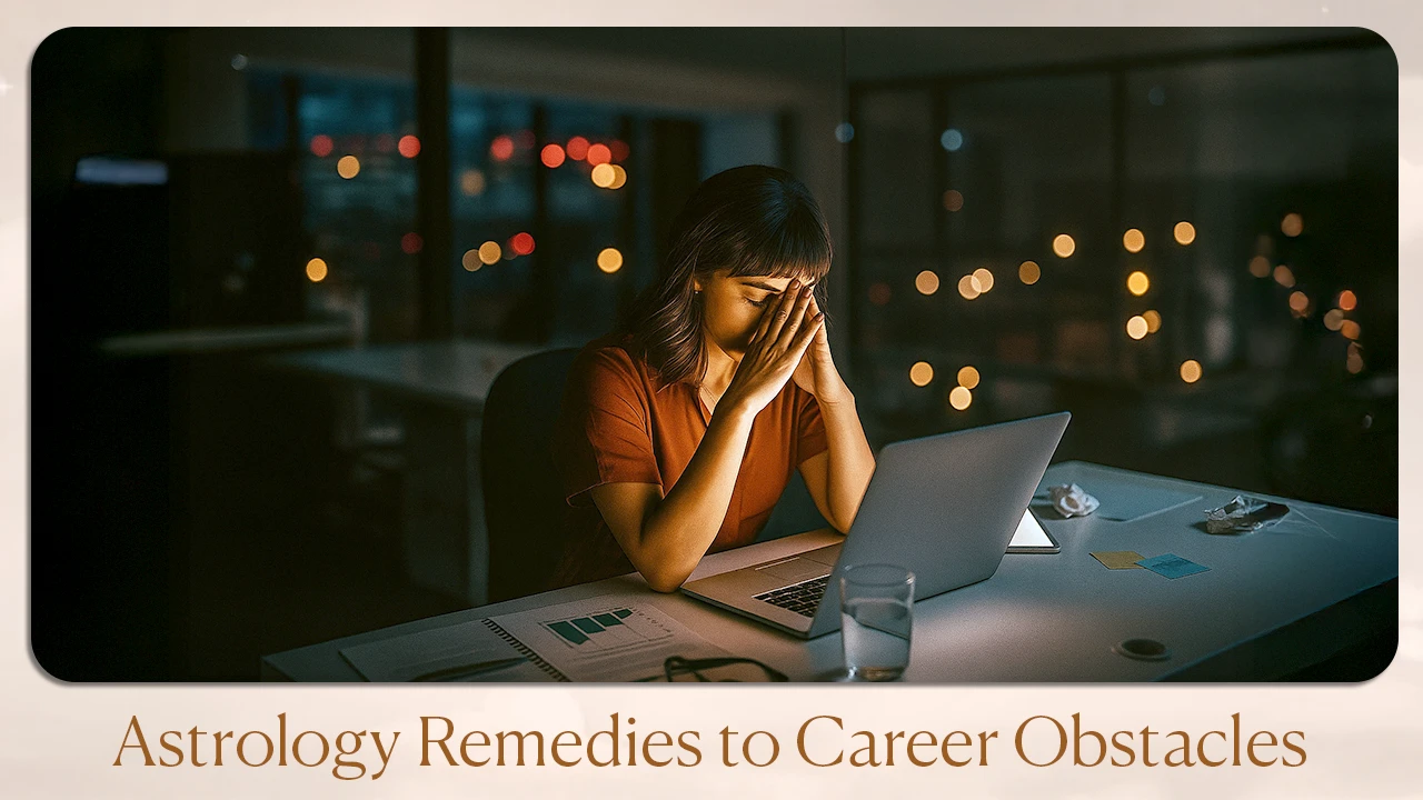 Astrology Remedies to Career Obstacles